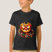 Master Builder Blocks Bricks Building Pumpkin Hall Tシャツ (正面)