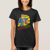 Master Builder Building Blocks Men Women Youth 7 Tシャツ (正面)