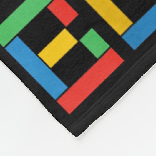 Master Builder Tee Dabbing Blocks Bricks Building フリースブランケット (角)