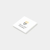 Master chef add name black pan yellow fire fume co ポストイット (アングル)