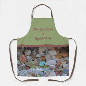 Master Chef and Rockhound Rock Collection Nature エプロン (正面)