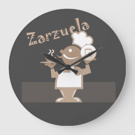 Master Chef klok ラージ壁時計