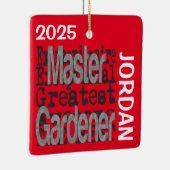 Master Gardener Extraordinaire CUSTOM セラミックオーナメント (右)