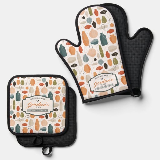 Master Meal Maker  鍋つかみ&鍋敷きセット (正面/裏面)