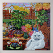 “Master of Cat College” by Louis Wain ポスター (正面)