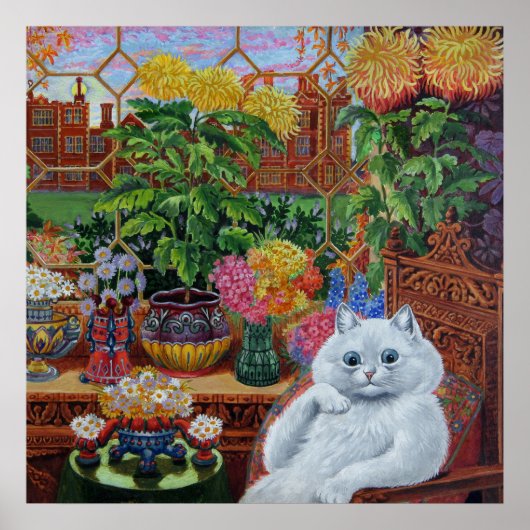 “Master of Cat College” by Louis Wain ポスター (正面)