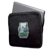 Master of Codes Developer Laptop Sleeve - Python ラップトップスリーブ (正面左)