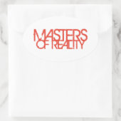 Master of Realityアルバム 楕円形シール (バッグ)