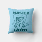 Master Of The Catch Custom SVG Graphic T-Shirt クッション (裏面)
