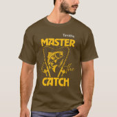 Master Of The Catch Custom SVG Graphic T-Shirt Tシャツ (正面)