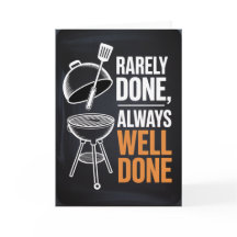 Master of the Grill Birthday Card for men