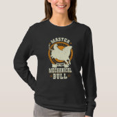 Master Of The Mechanical Bull Bull Rider Tシャツ (正面)