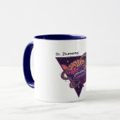 Master of the Mind - Personalized Dr. [Name] Mug マグカップ (正面左)