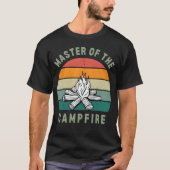 MASTER OFHE CAMP FIRE vintage Tシャツ (正面)