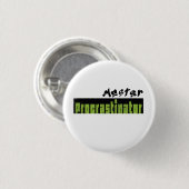 Master Procrastinator - Small Button 缶バッジ (正面&裏面)