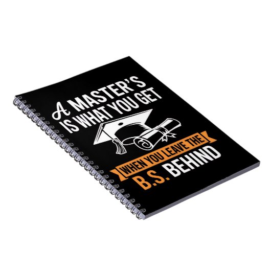 Master’s Degree MBA Masters Degree Graduation  ノートブック (右側)