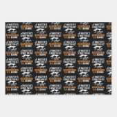 Master’s Degree MBA Masters Degree Graduation  ラッピングペーパーシート (正面)