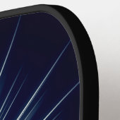 Master Stroke – Bold Cosmic Impact Design ピックルボールラケット (左詳細)