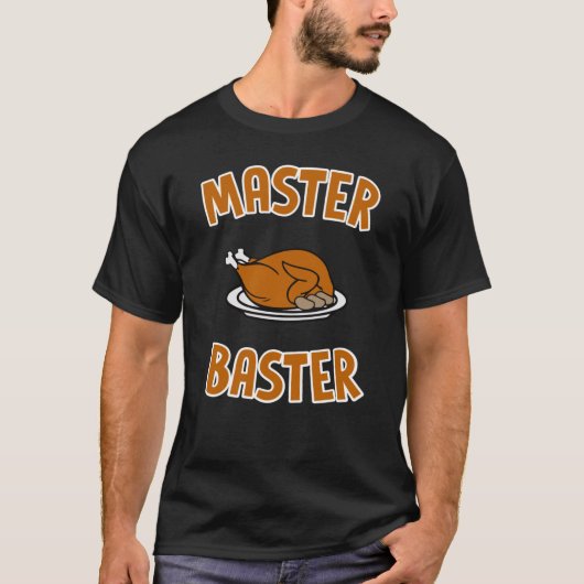 MasterBaster Tシャツ感謝祭おもしろいトルコTシャツ Tシャツ (正面)