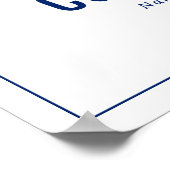 Mastered It Masters Degree Graduation Welcome ポスター (角)