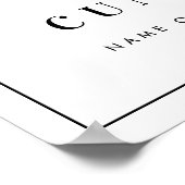 Mastered It Masters Degree Graduation Welcome ポスター (角)