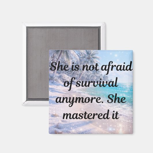 Mastered Survival - Unbreakable Strength マグネット (正面/裏面)