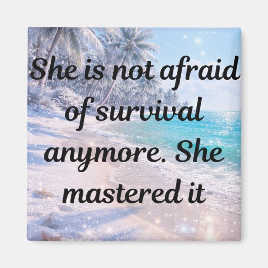 Mastered Survival - Unbreakable Strength マグネット (正面)