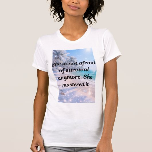 Mastered Survival - Unbreakable Strength Tシャツ (正面)