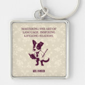 Mastering Art Of Language Inspiring Readers キーホルダー (正面)