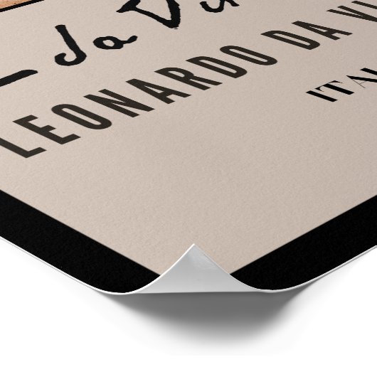 Masterpieces of Leonardo da Vinci Poster Set ポスター (角)