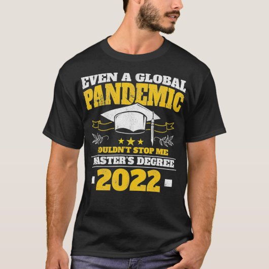 Masters Degree 2022 Graduation Master Graduate  Tシャツ (正面)