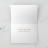 Master's Degree Congrats! Personalized Card サンキューカード (内部)