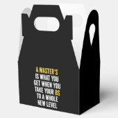 Masters Degree Graduation Funny Humor Quotes  フェイバーボックス (オープン)