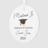 Masters Degree Graduation Gift for Her, Masters De オーナメント (正面)
