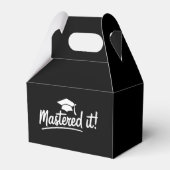 Masters Degree Graduation Gift Mastered It  フェイバーボックス (正面サイド)