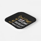 Masters Graduation Goal Digger Mastered It Class  ペーパープレート (傾斜あり)