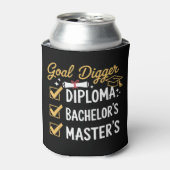 Masters Graduation Goal Digger Mastered It Class  缶クーラー (缶正面)