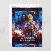 Masters Of The Universe 80s Movie He Man Scifi シーズンポストカード (正面/裏面)