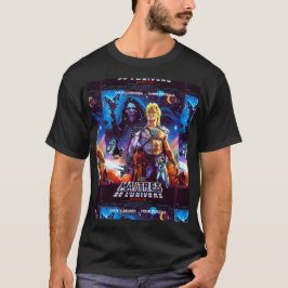 Masters Of The Universe 80s Movie He Man Scifi Tシャツ