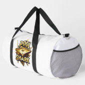 Masterstroke: Pool Shark on Table ダッフルバッグ (右コーナー)