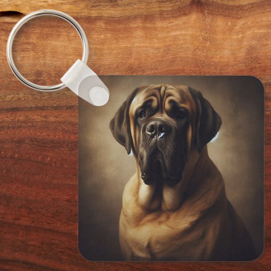 Mastiff キーホルダー (正面)