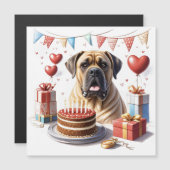 Mastiff auf einer Feier (正面/裏面)