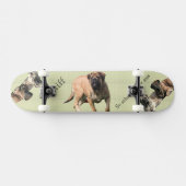 Mastiff englische Dogge スケートボード (横)