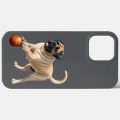 Mastiff englische Dogge mit Ball im Urlaub Case-Mate iPhoneケース (裏面 (横))