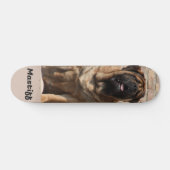 Mastiff englische Dogge Vatertag スケートボード (横)