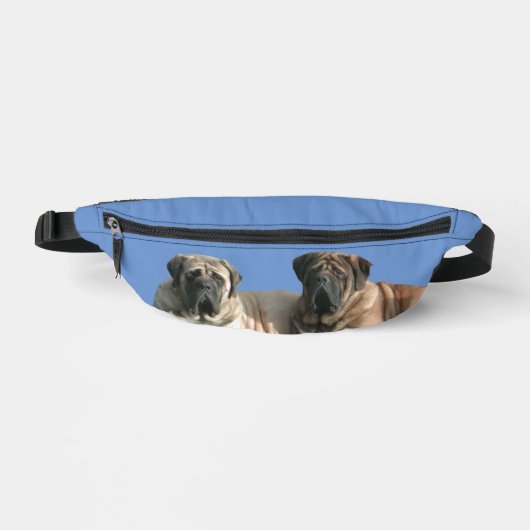 Mastiff englische Dogge Vatertag ファニーパック (正面)