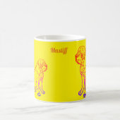 Mastiff Pilou Kaffeetasse コーヒーマグカップ (中央)