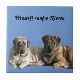 Mastiff  Urlaub English Mastiff タイル