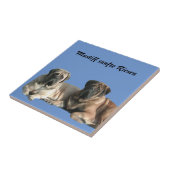 Mastiff Urlaub English Mastiff タイル (側面)