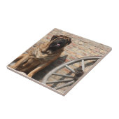 Mastiff Urlaub English Mastiff タイル (側面)